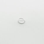 Argolla Plata Doble Trenzado